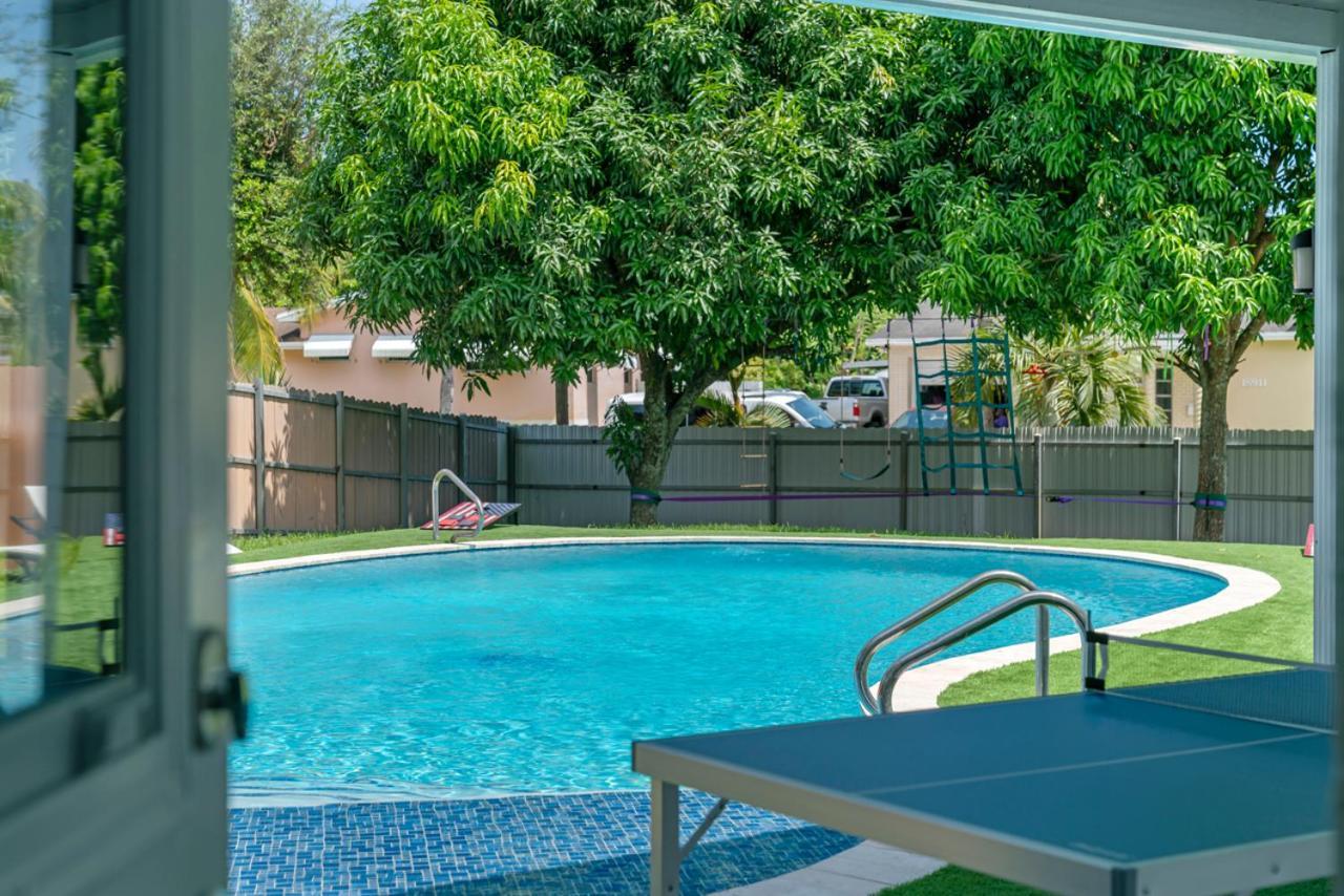 Miami Fun Home With Pool & Games L30 Exterior photo